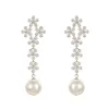 Floral Drop Earrings