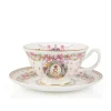 Queen Elizabeth Ii Commemorative Teacup And Saucer