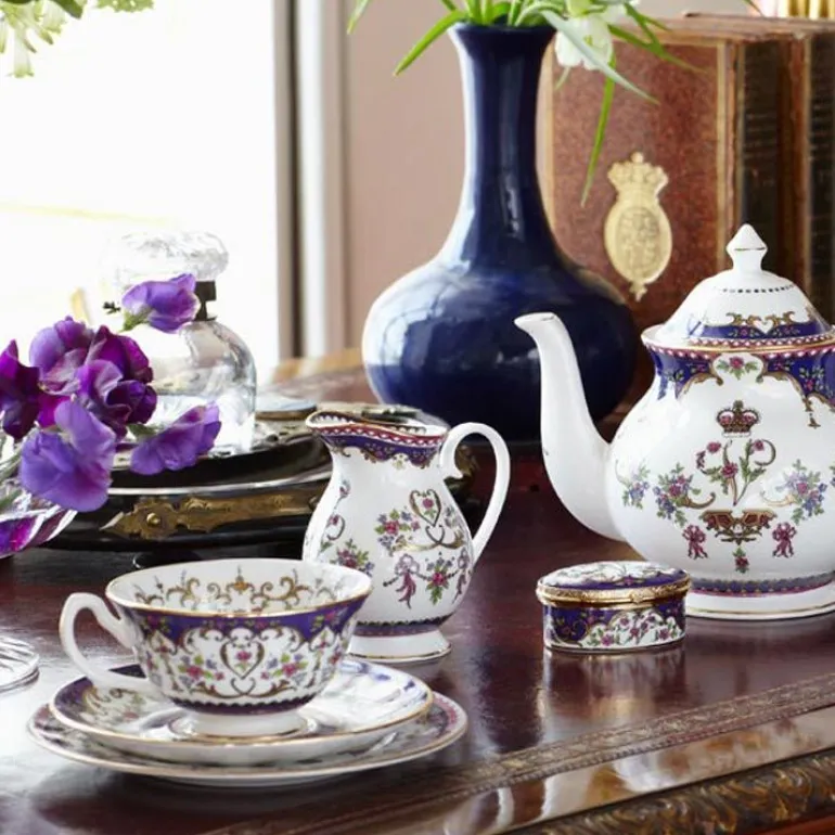 Queen Victoria Teacup And Saucer