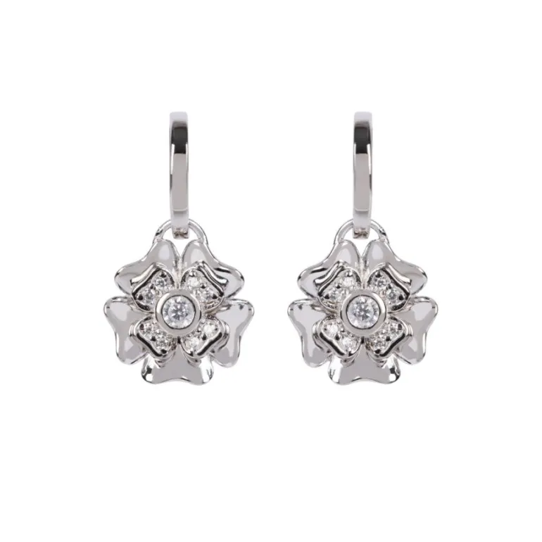 Rose Drop Earrings