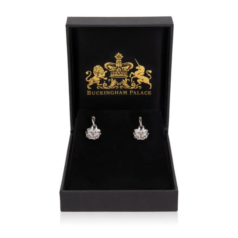 Rose Drop Earrings