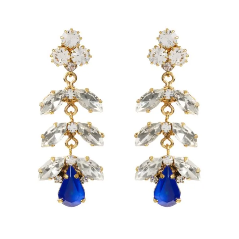 Vicki Sarge Leaf Drop Earrings